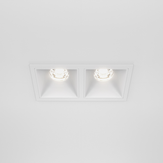 Встраиваемый светильник Альфа / Alfa LED 20 Вт 4000 К 36°, DL043-02-10W4K-SQ-W, изображение 1 Встраиваемый светильник Альфа / Alfa LED 20 Вт 4000 К 36°, DL043-02-10W4K-SQ-W, изображение 1