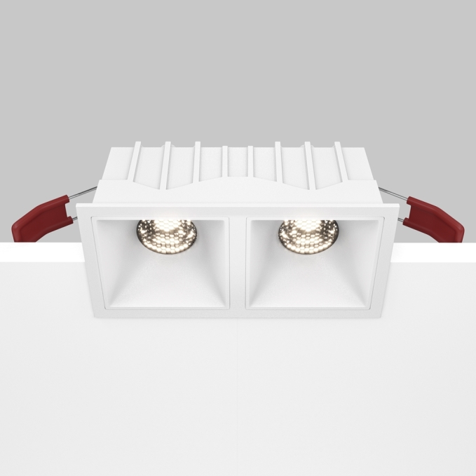 Встраиваемый светильник Альфа / Alfa LED 20 Вт 4000 К 36°, DL043-02-10W4K-SQ-W, изображение 6 Встраиваемый светильник Альфа / Alfa LED 20 Вт 4000 К 36°, DL043-02-10W4K-SQ-W, изображение 6