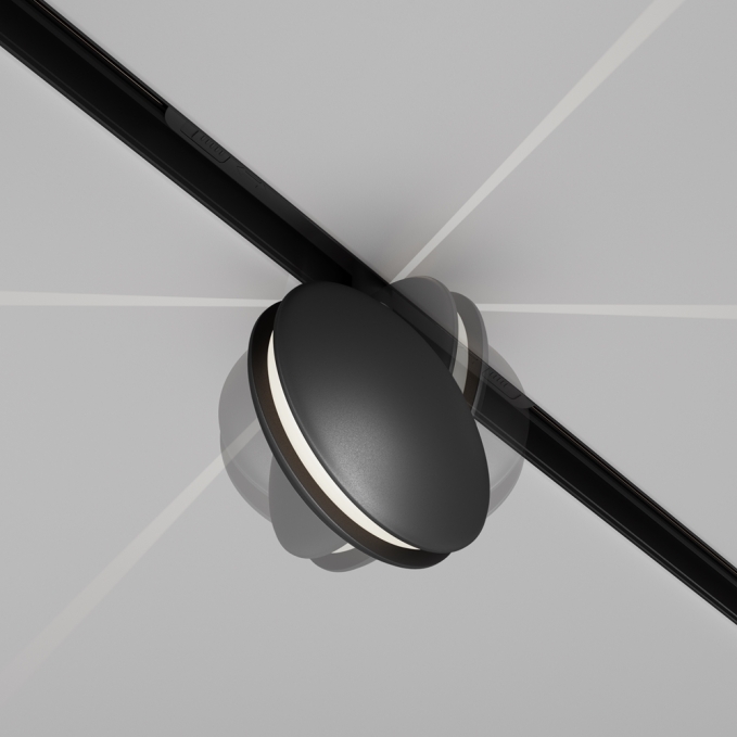 Трековый светильник Контур / Outline Exility 4000K 6Вт 180°, TR090-2-6W4K-B, изображение 2 Трековый светильник Контур / Outline Exility 4000K 6Вт 180°, TR090-2-6W4K-B, изображение 2
