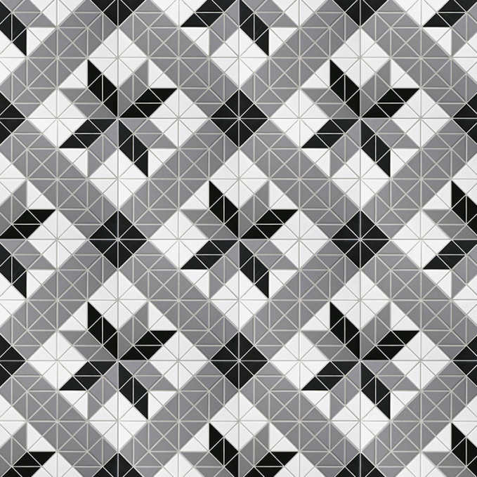 Мозаика Starmosaic Albion Carpet Grey 25.9x25.9