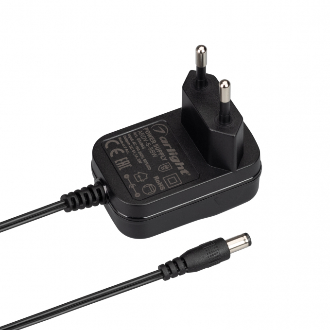 Блок питания ARDV-5-5BW (5V, 1A, 5W), Arlight, 034845, изображение 1