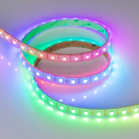 Светодиодная лента герметичная SPI-P-B60-12mm 5V RGB-PX1-BPT (12 W/m, IP66, 5060, 5m), Arlight, 041167 Светодиодная лента герметичная SPI-P-B60-12mm 5V RGB-PX1-BPT (12 W/m, IP66, 5060, 5m), Arlight, 041167