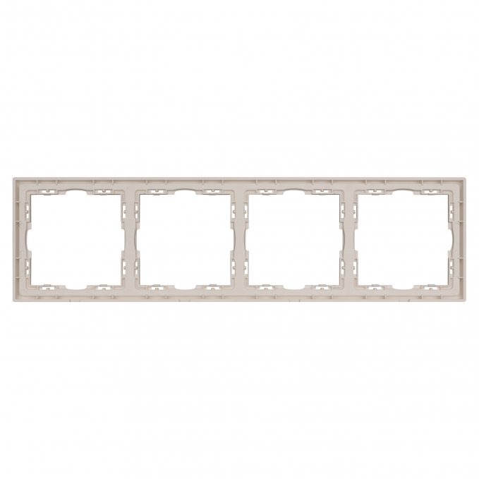 Рамка пластиковая FRM-NOBE-SFPL-4-CA, Arlight, 059460, изображение 2 Рамка пластиковая FRM-NOBE-SFPL-4-CA, Arlight, 059460, изображение 2