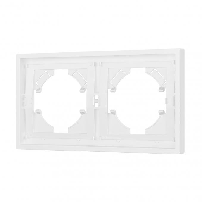 Рамка пластиковая FRM-TENDO-PL-2-WH, Arlight, 053839, изображение 1