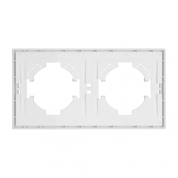 Рамка пластиковая FRM-TENDO-PL-2-WH, Arlight, 053839, изображение 2