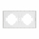 Рамка пластиковая FRM-TENDO-PL-2-WH, Arlight, 053839, изображение 2