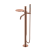 Смеситель напольный Boheme Stick 129-CB брашированная медь