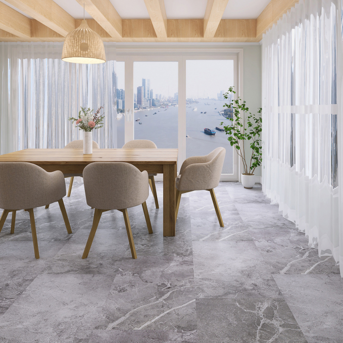 Каменный SPC ламинат FloorWood Kerama 57M4 Лаверон