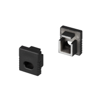 Заглушка SL-MINI-8 BLACK с отверстием, Arlight, 030518