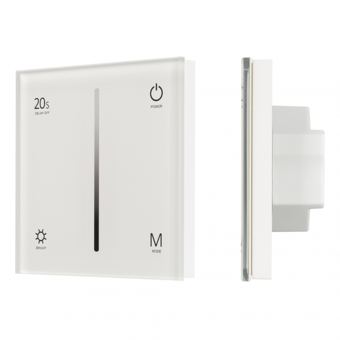 Панель SMART-P6-DIM-G-IN White (12-24V, 4x3A, Sens, 2.4G), Arlight, 034781, изображение 1 Панель SMART-P6-DIM-G-IN White (12-24V, 4x3A, Sens, 2.4G), Arlight, 034781, изображение 1