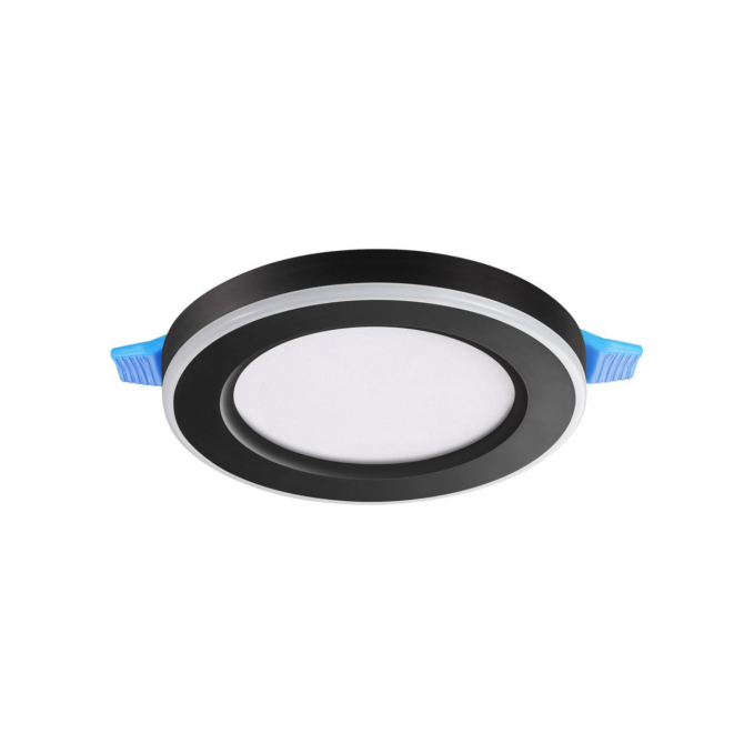 Светильник встраиваемый светодиодный (три сценария работы) IP20 LED 4000К 6W+3W 100-265V 630Лм SPAN SPOT NT23 560 NOVOTECH 359013, изображение 1