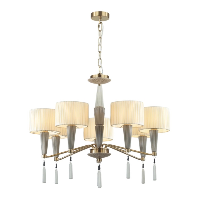 Люстра E14 7*40W LATTE CLASSIC ODL_EX23 117 ODEON LIGHT 5403/7, фото на белом фоне Люстра E14 7*40W LATTE CLASSIC ODL_EX23 117 ODEON LIGHT 5403/7, фото на белом фоне