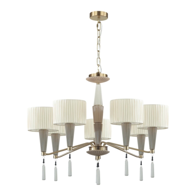 Люстра E14 7*40W LATTE CLASSIC ODL_EX23 117 ODEON LIGHT 5403/7, фото на цветном фоне 2 Люстра E14 7*40W LATTE CLASSIC ODL_EX23 117 ODEON LIGHT 5403/7, фото на цветном фоне 2