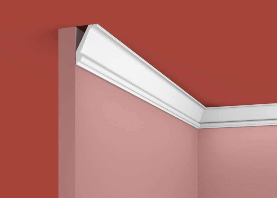 Карниз Cosca Decor KX023, 40х25x2000 мм, Экополимер