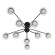 Светильник потолочный LED GX53 10*7W 220V NATALINA COMFI LN26 232 LUMION 8349/10C, фото на цветном фоне 1 Светильник потолочный LED GX53 10*7W 220V NATALINA COMFI LN26 232 LUMION 8349/10C, фото на цветном фоне 1