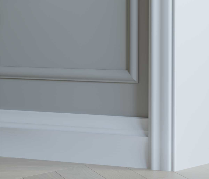 Молдинг Cosca Decor MX017, 30х9x2000 мм, Экополимер Молдинг Cosca Decor MX017, 30х9x2000 мм, Экополимер