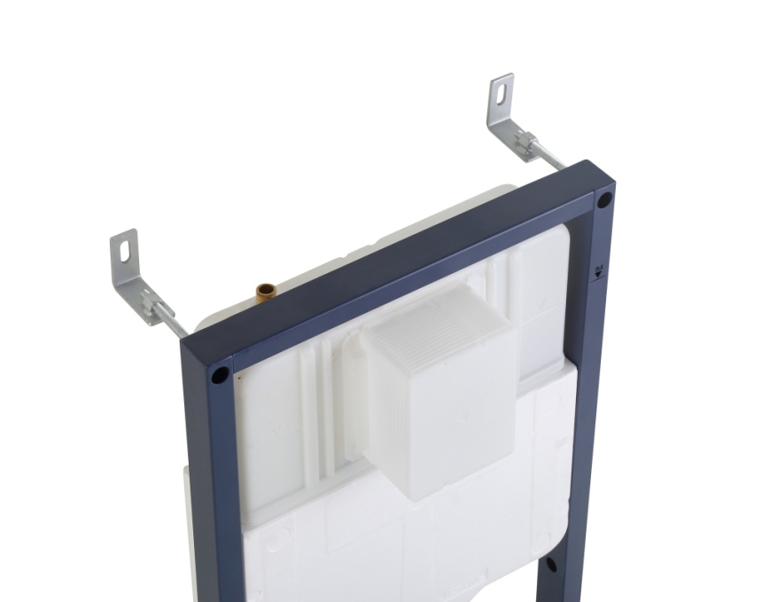 Инсталляция Sapbox 103G.500.01.103ABS-BRG с кнопкой смыва глянцевое золото