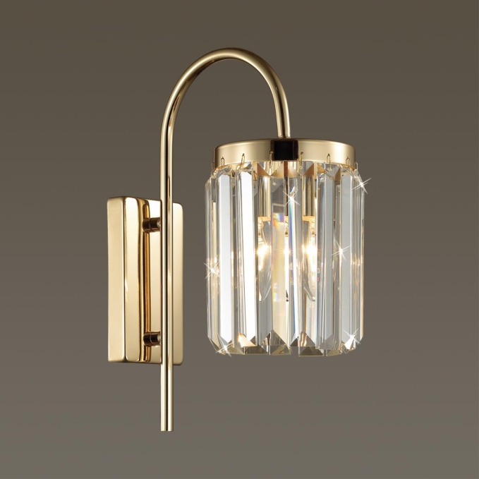Бра E14 1*40W VASSA CLASSIC ODL22 639 ODEON LIGHT 4987/1W, фото на цветном фоне 1