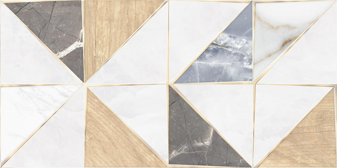 Настенная плитка Altacera Triangle Mix 24.9x50, WT9TRI55