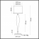 Высокая Лампа E27 1*60W TOWER STANDING ODL_EX21 157 ODEON LIGHT 4850/1T, схема товара