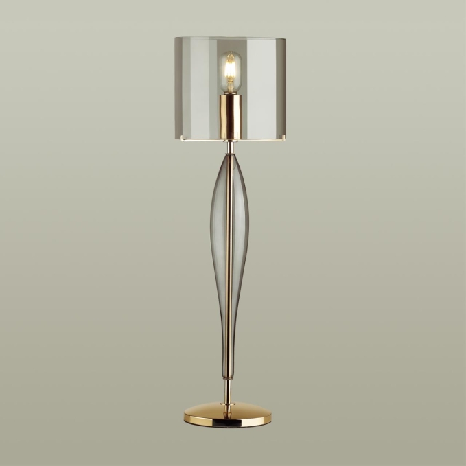 Высокая Лампа E27 1*60W TOWER STANDING ODL_EX21 157 ODEON LIGHT 4850/1T, фото на цветном фоне 1