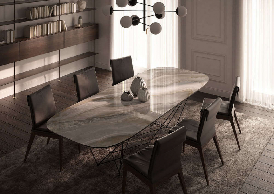 Керамогранит Laminam Diamond Cristallo Macchia Vecchia Naturale 5 120x300, LAMF012552