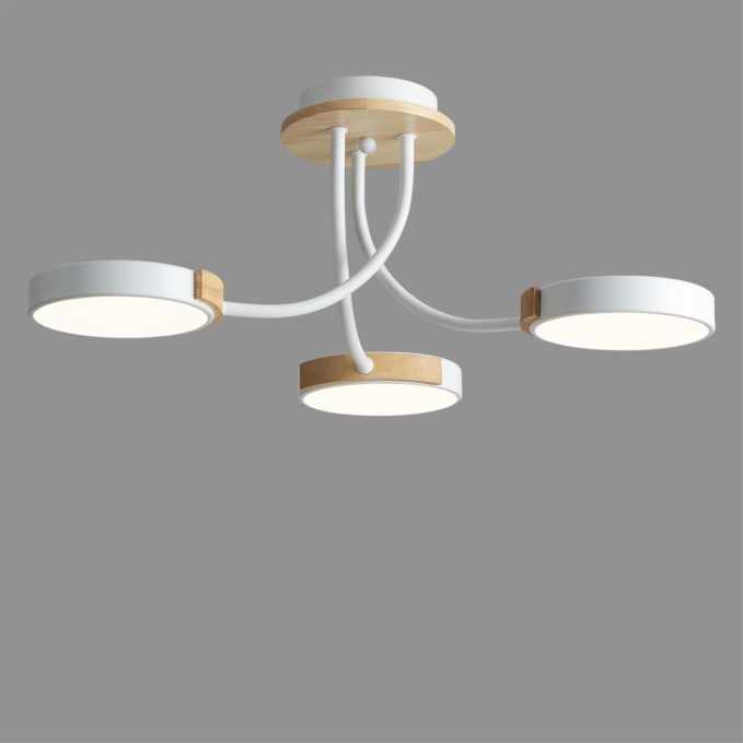 Люстра потолочная LED 54W 3000/4000/6000К 220V ARLEY LEDIO LN26 349 LUMION 5654/54CL, фото на цветном фоне 1 Люстра потолочная LED 54W 3000/4000/6000К 220V ARLEY LEDIO LN26 349 LUMION 5654/54CL, фото на цветном фоне 1