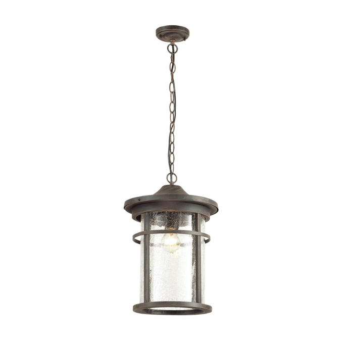 Уличный светильник-подвесной IP44 E27 60W 220V VIRTA NATURE ODL18 699 ODEON LIGHT 4044/1, фото на белом фоне