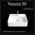 Накладная раковина Madera Venera 4627173210737 50 см белая глянцевая