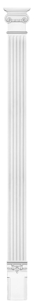 Комплект Decomaster DK-200-SET3: пилястра DK-200, капитель DK-204, основание DK-212