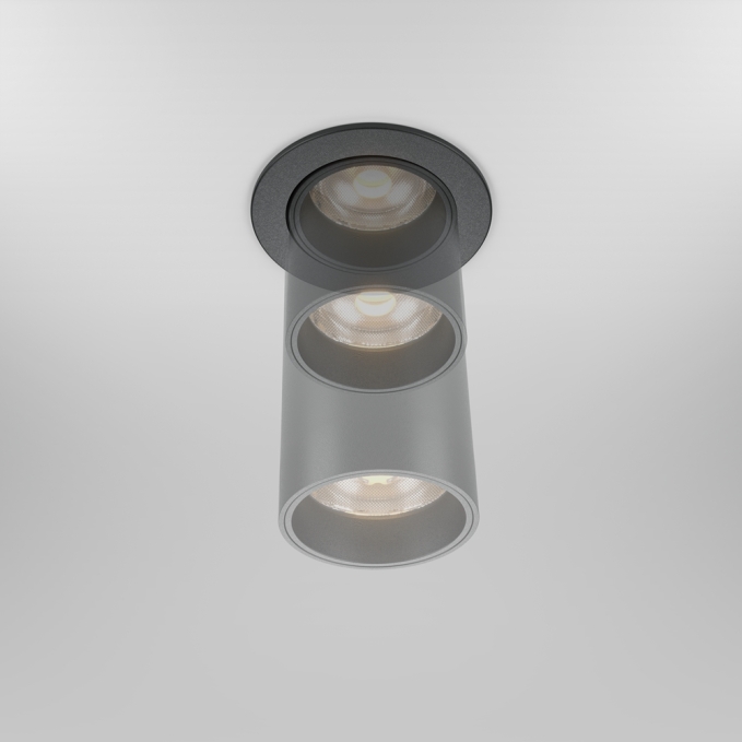 Встраиваемый светильник Фокус / FOCUS LED 12 Вт 3000 К 50°, DL125-L12-3K-B, изображение 6 Встраиваемый светильник Фокус / FOCUS LED 12 Вт 3000 К 50°, DL125-L12-3K-B, изображение 6