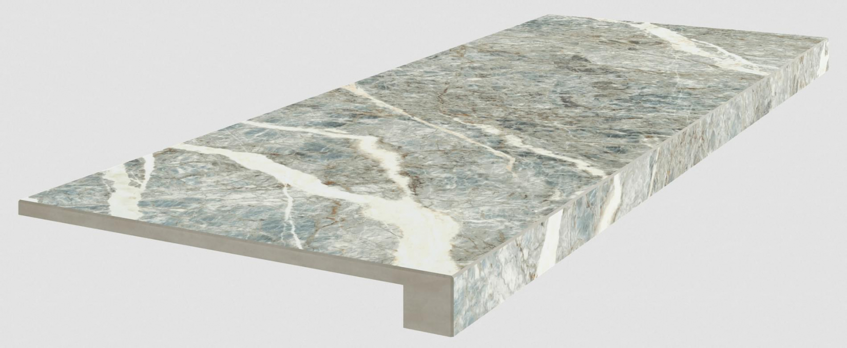 Ступень Coliseumgres Uffizi Grey Scalino Front 33x90, 620070001946 Ступень Coliseumgres Uffizi Grey Scalino Front 33x90, 620070001946