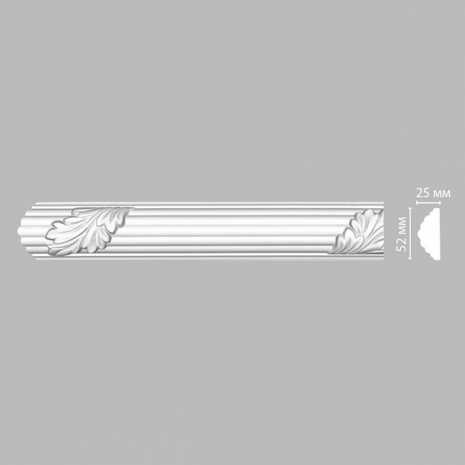 Молдинг с рисунком Decomaster 98020, 51x24x2400 мм Молдинг с рисунком Decomaster 98020, 51x24x2400 мм