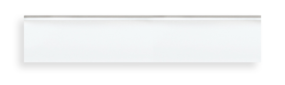 Плинтус напольный Decomaster D234-114ДМ, 58x16x2400 мм белый глянец Плинтус напольный Decomaster D234-114ДМ, 58x16x2400 мм белый глянец