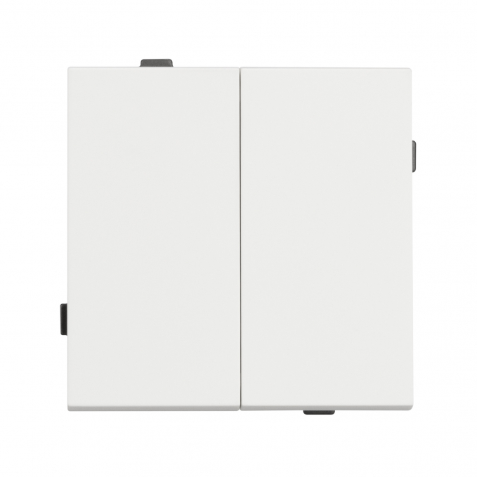 Механизм выключателя двухклавишный проходной SWT-TENDO-MKP2-SFPL-WH (230V, 10A), Arlight, 054556, изображение 3 Механизм выключателя двухклавишный проходной SWT-TENDO-MKP2-SFPL-WH (230V, 10A), Arlight, 054556, изображение 3