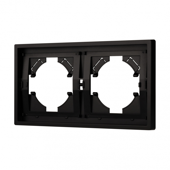 Рамка пластиковая FRM-TENDO-PL-2-BK, Arlight, 053840, изображение 1