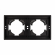 Рамка пластиковая FRM-TENDO-PL-2-BK, Arlight, 053840, изображение 3