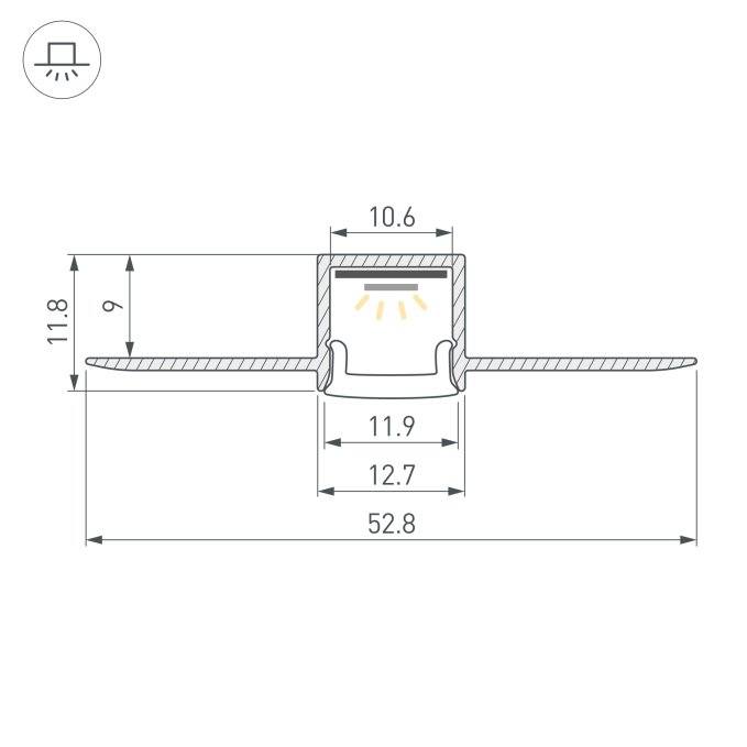 Профиль FANTOM-BENT-W12-TOP-2000 ANOD, Arlight, 040327, изображение 7 Профиль FANTOM-BENT-W12-TOP-2000 ANOD, Arlight, 040327, изображение 7