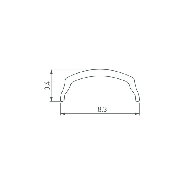 Экран ARH-BENT-W11-2000 Frost, Arlight, 023606, изображение 2