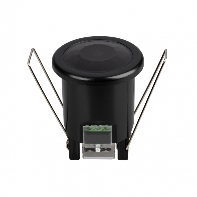 Датчик движения NAVE-PIR-BUILT-R50-400W-BK (230V, 0.6A, MINI, IP20), Arlight, 054730, изображение 1