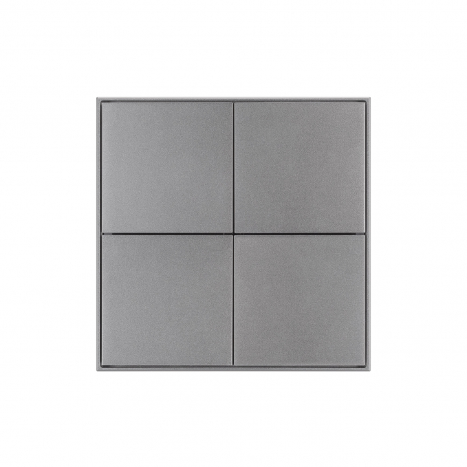 INTELLIGENT ARLIGHT Кнопочная панель KNX-304-23-IN Grey (BUS, Frame), Arlight, 038402, изображение 2 INTELLIGENT ARLIGHT Кнопочная панель KNX-304-23-IN Grey (BUS, Frame), Arlight, 038402, изображение 2
