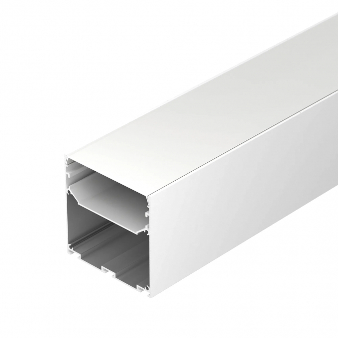 Профиль LINE-S-7575-2000 WHITE, Arlight, 041858, изображение 1 Профиль LINE-S-7575-2000 WHITE, Arlight, 041858, изображение 1