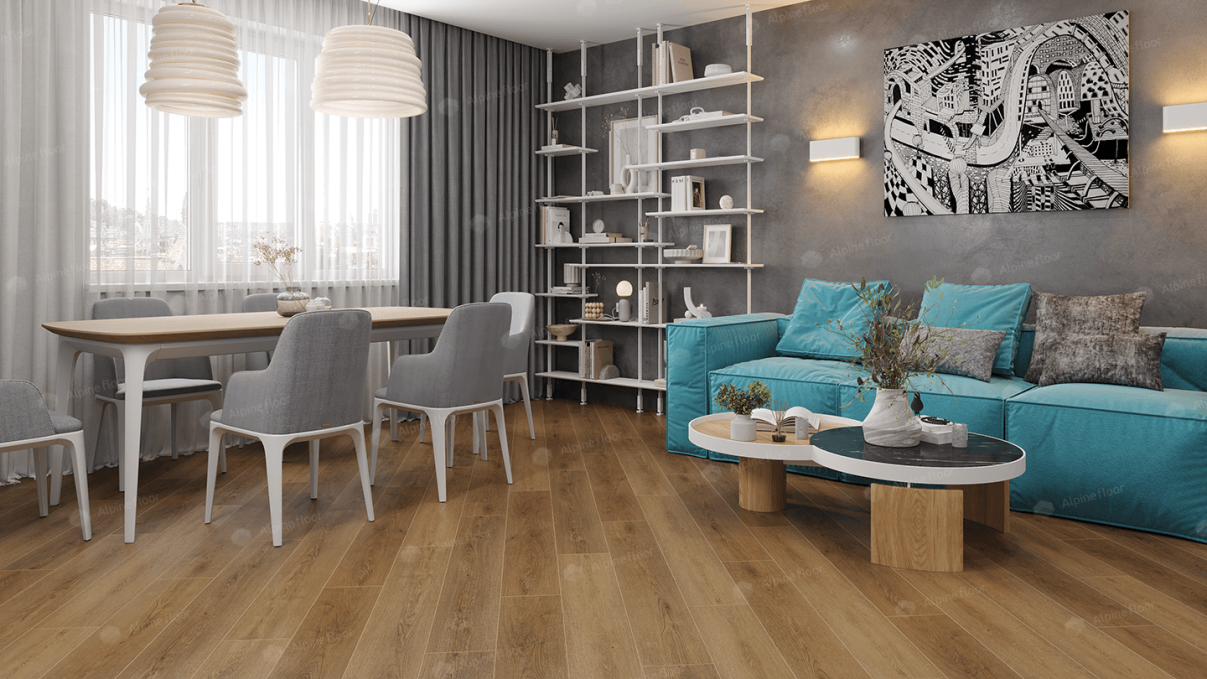 Каменный ламинат SPC Alpine Floor Grand Sequoia Пайни, ECO 11-28 MC