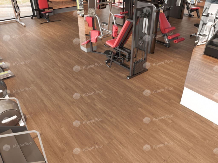 Каменный ламинат SPC Alpine Floor Sequoia Темная, ЕСО 6-12 SPC Каменный ламинат SPC Alpine Floor Sequoia Темная, ЕСО 6-12 SPC
