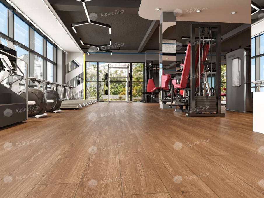 Каменный ламинат SPC Alpine Floor Sequoia Темная, ЕСО 6-12 SPC Каменный ламинат SPC Alpine Floor Sequoia Темная, ЕСО 6-12 SPC
