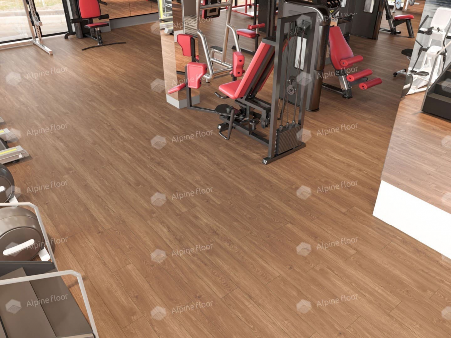 Каменный ламинат SPC Alpine Floor Sequoia Темная, ЕСО 6-12 SPC Каменный ламинат SPC Alpine Floor Sequoia Темная, ЕСО 6-12 SPC
