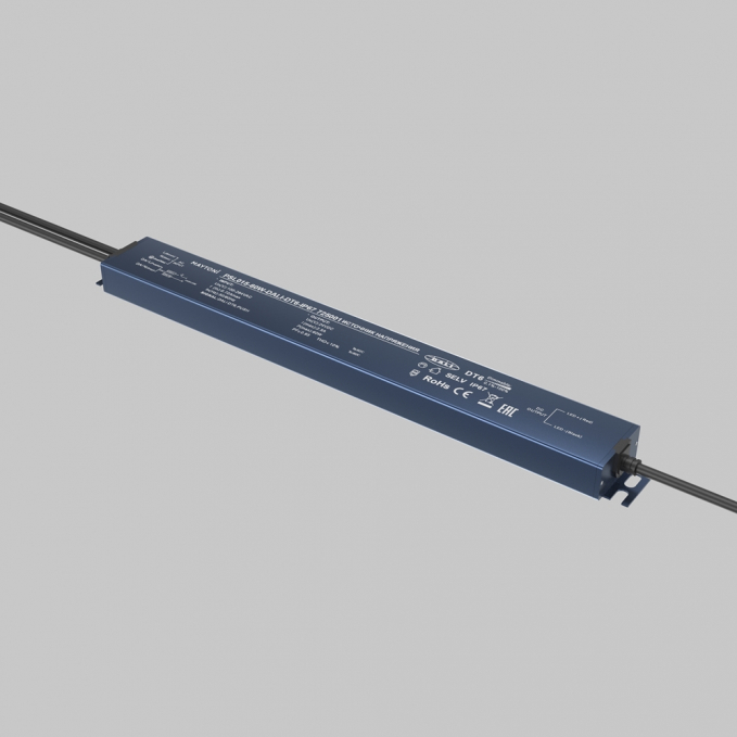 Источник напряжения 24В DALI DT6 60Вт IP 67, 725001, изображение 1