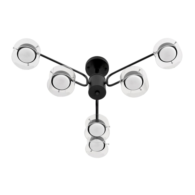 Светильник потолочный LED GX53 6*7W 220V NATALINA COMFI LN26 232 LUMION 8349/6C, фото на цветном фоне 1 Светильник потолочный LED GX53 6*7W 220V NATALINA COMFI LN26 232 LUMION 8349/6C, фото на цветном фоне 1