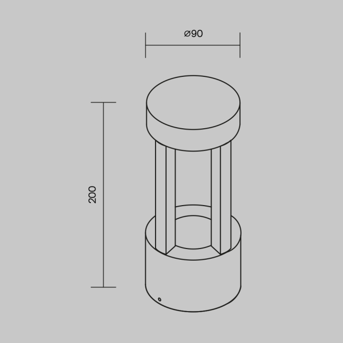 Настенный светильник (бра) Сфера / Scope GU10х1 50Вт IP 65, O025WL-01B, изображение 7 Настенный светильник (бра) Сфера / Scope GU10х1 50Вт IP 65, O025WL-01B, изображение 7