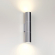 Настенный светильник IP44 LED E27 max 2*7W BAZEL HIGHTECH ODL22 445 ODEON LIGHT 4281/2WA, фото на белом фоне
